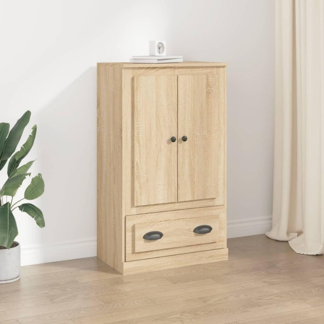 Style, buffet beige en bois
