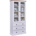 Buffet piece maitresse esprit rustique gris clair