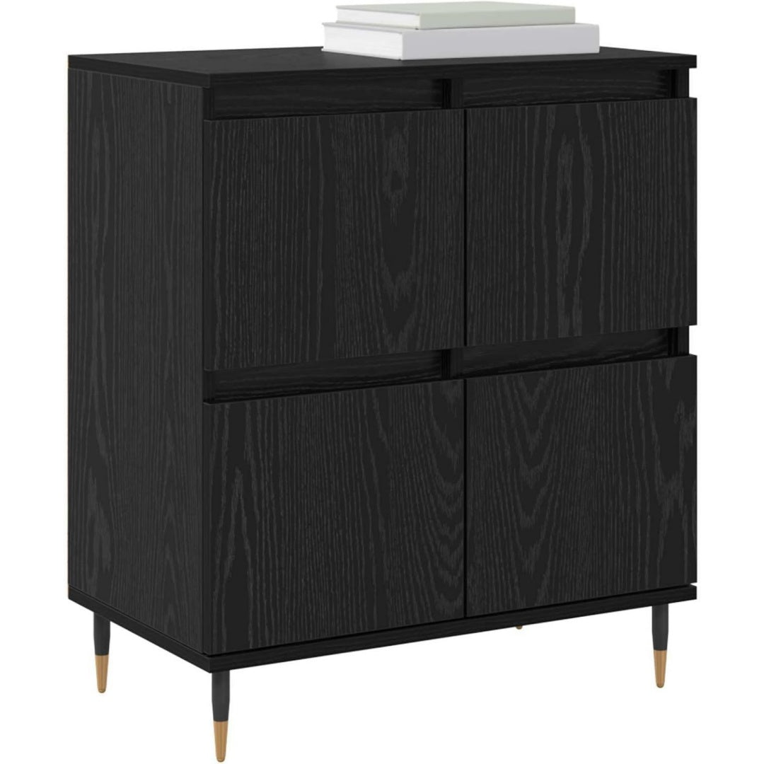 Grand meuble de rangement noir