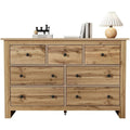 Commode au design contemporaine marron en bois