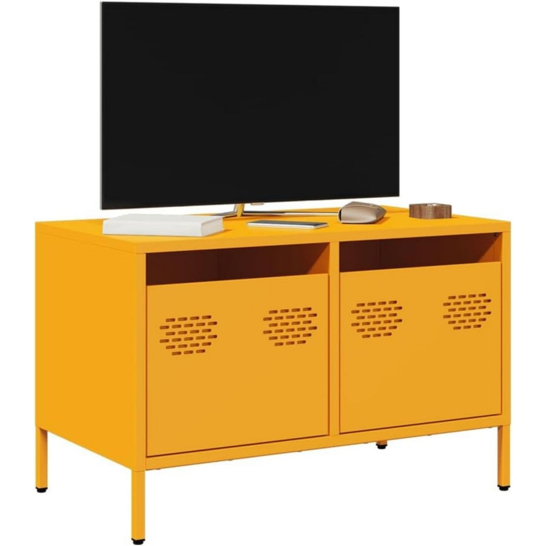 Meuble TV industriel marron