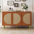 En acier buffet marron design moderne