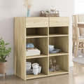 Buffet industriel en chene