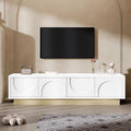 Console TV marron 175 cm, de rangement compact