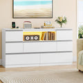 Commode gris clair 40 x 140 x 75 cm avec eclairage LED