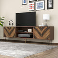Gris clair meuble TV de rangement en bois massif