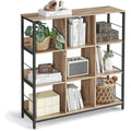 Assemblage en metal, rayonnage gris en metal